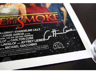 Autographed LOST Print: Star Wars 'Revenge of the Smoke' (signed by Damon, Carlton, Jorge)