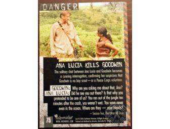Autographed LOST Ana Lucia card (signed by Michelle Rodriguez)