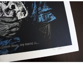 Autographed LOST Print: Todd Slater 'Ben Linus' #22/300 (signed by Damon Lindelof)