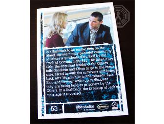 Autographed LOST 'A Tale of Two Cities' card (signed by Elizabeth Mitchell)