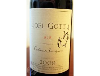 Autographed '815' Joel Gott wine (signed by Elizabeth Mitchell)