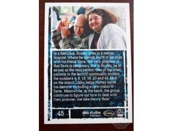 Autographed LOST 'Dave' card (signed by Jorge Garcia)