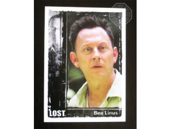 Autographed LOST Ben Linus card 1 (signed by Michael Emerson)