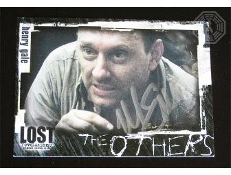 Autographed LOST Ben Linus card 3 (signed by Michael Emerson)