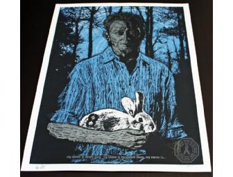Autographed LOST Print: Todd Slater 'Ben Linus' #22/300 (signed by Damon Lindelof)