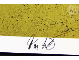 Autographed LOST Print: Jason Munn '4-Toed Statue' #13/300 (signed by Damon Lindelof)