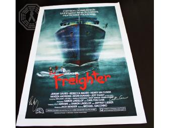 Autographed LOST Print: 'The Freighter' (signed by Damon Lindelof & Carlton Cuse)