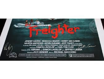 Autographed LOST Print: 'The Freighter' (signed by Damon Lindelof & Carlton Cuse)