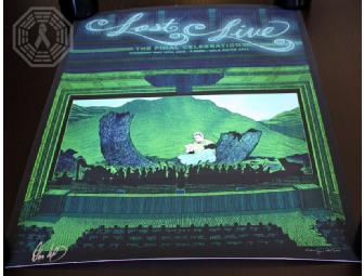 Autographed LOST Print: Kevin Tong LOST Live 'Sawyer' #14/300 (signed by Damon Lindelof)