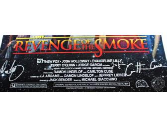Autographed LOST Print: Star Wars 'Revenge of the Smoke' (signed by Damon, Carlton, Jorge)