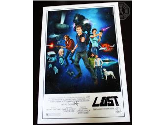 Autographed LOST Print: Star Wars (signed by Jorge Garcia)