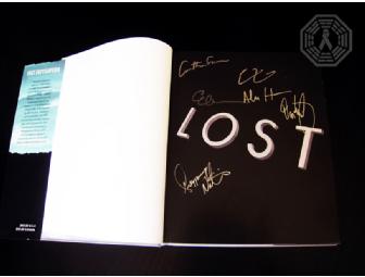 Autographed LOST Encyclopedia 9 (Signed by Damon, Carlton, Jorge G & more!)