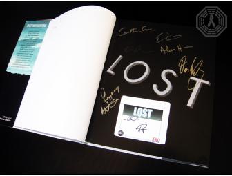 Autographed LOST Encyclopedia 3 (signed by Elizabeth M, Damon, Carlton, Jorge G & more!)