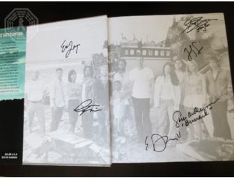 Autographed LOST Encyclopedia 5 (signed by Elizabeth M, Damon, Carlton, Jorge G & more!)