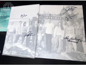 Autographed LOST Encyclopedia 8 (signed by Damon, Carlton, Jorge G & more!)