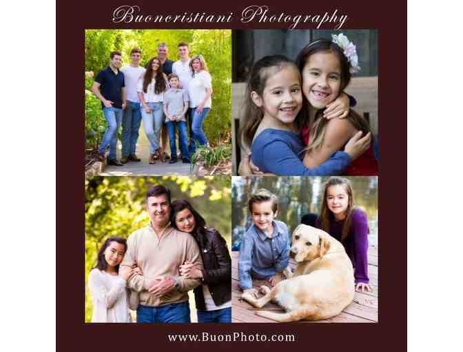 Family Portrait Session For Up To 5 People On Location