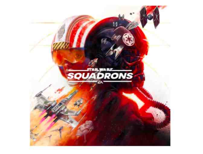 Star Wars Squadrons and Fifa 21 PS4 Games and EA Grey Adult Hoodie