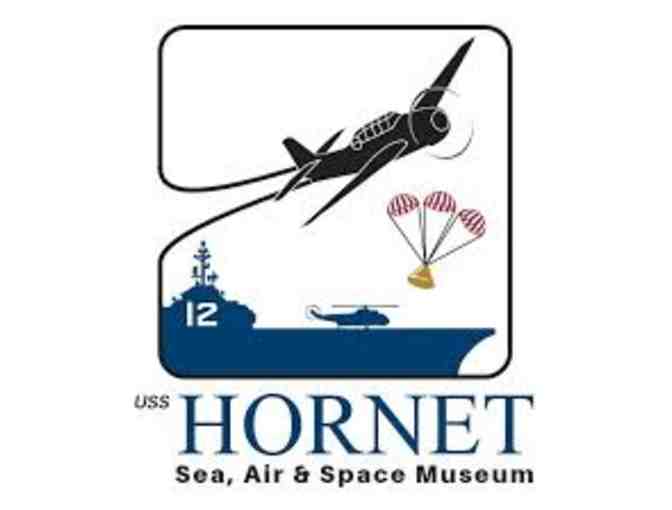 USS Hornet Sea, Air and Space Museum Family Boarding Pass - Photo 1