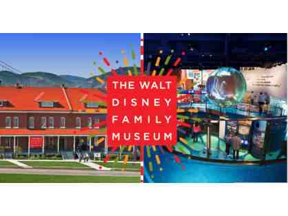4 tickets to the Walt Disney Family Museum