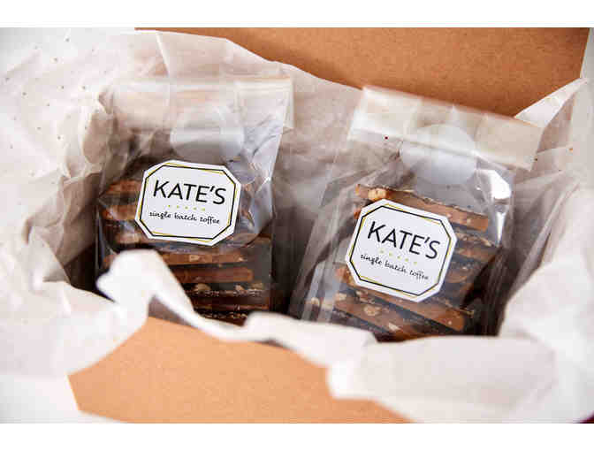 One Pound Box of Kate's Single Batch Toffee