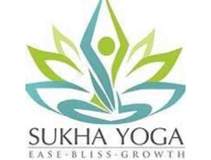 Five (5) In-Person Yoga Classes With Sukha Yoga
