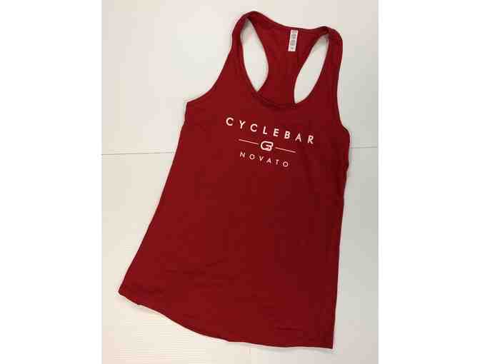 One Month Unlimited Cycling Classes at Cyclebar Novato + Signature Women's Tank Top
