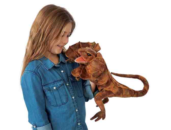 Frilled Lizard Hand Puppet from Folkmanis Puppets