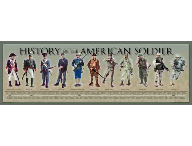 Set of 6 Military Themed Historical Posters
