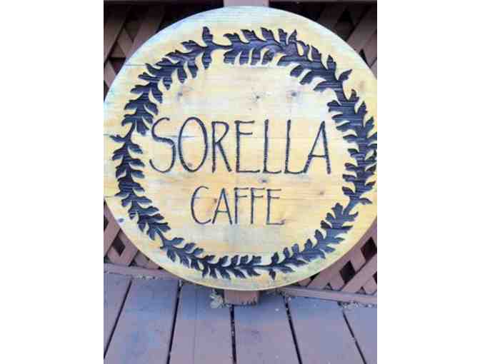 $50 Gift Certificate to Sorella Caffe
