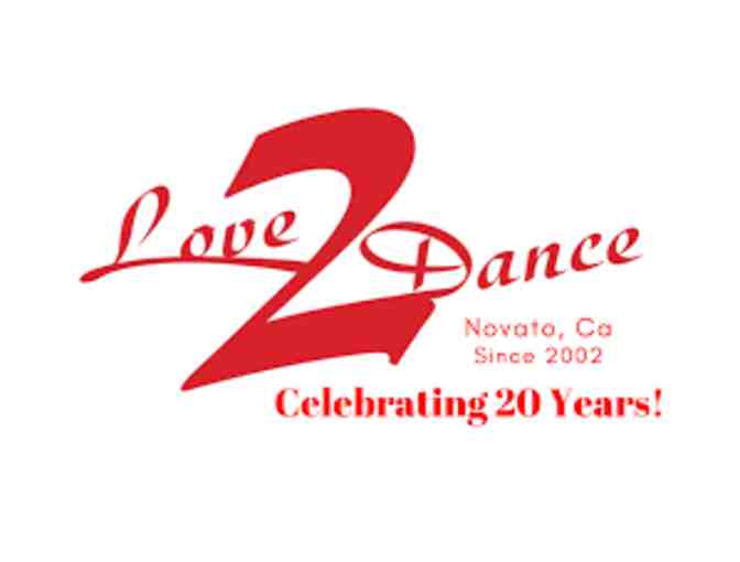 $50 Gift Certificate to Love2Dance Novato plus Logo Hoody Sweatshirt and Dance Bag!