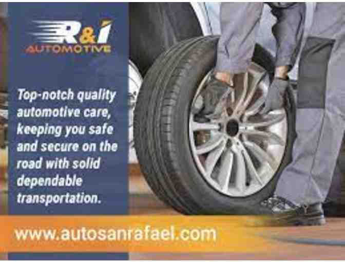$100 Gift Certificate for Vehicle Multi-Point Maintenance Service from R and I Automotive
