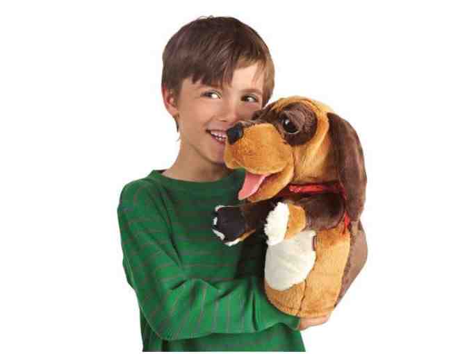 Set of 2 Puppy Pal Hand Puppets