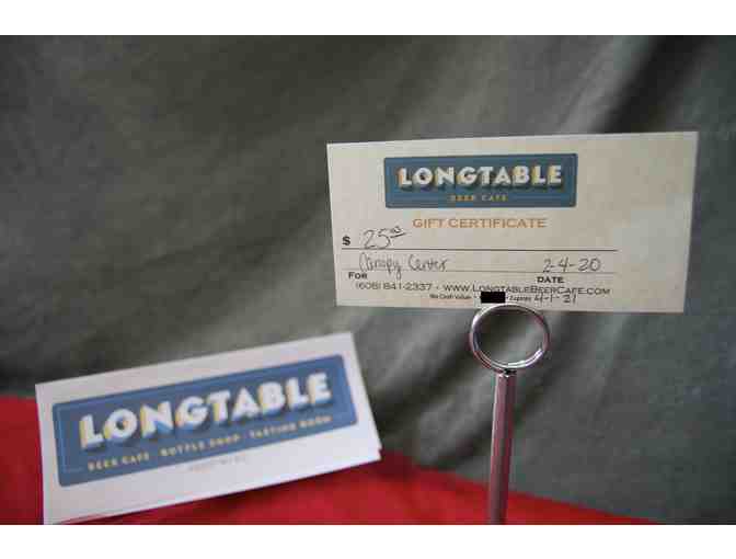 Longtable Beer Cafe $25 Gift Certificate - Photo 2