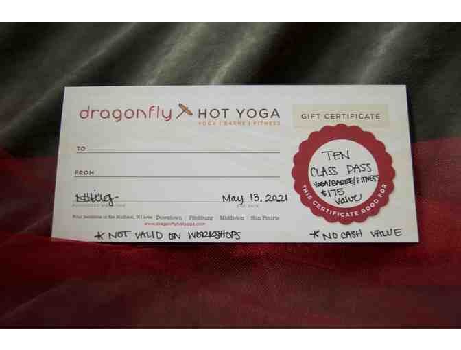 Dragonfly Hot Yoga 10 Class Pack