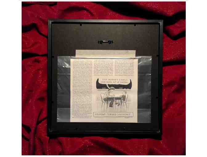 'Student-Teacher Conference' New Yorker Cartoon by Pat Achilles