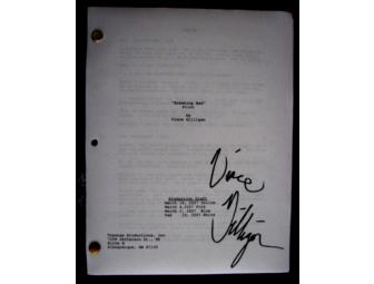 Breaking Bad Pilot Signed by Vince Gilligan