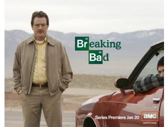 Breaking Bad Pilot Signed by Vince Gilligan