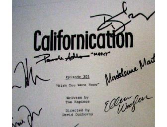 Californification Script - Signed by Cast