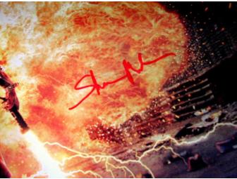 Ironman II Poster Signed by VP of Marvel and SFX Creator