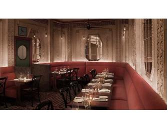 Dinner for two at Bar Marmont in Chateau Marmont Hotel