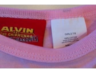 Alvin and the Chipmonks-Chipettes  Girls size 7 T-shirt