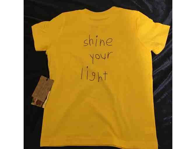 Shine your light Tee size 6 by Cabin Measures