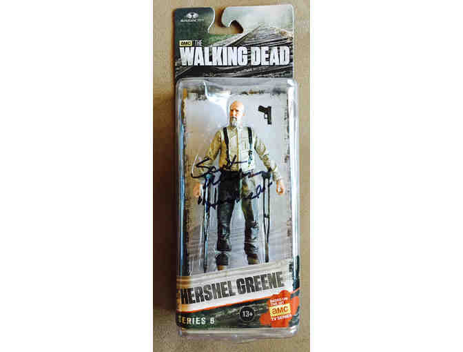 THE WALKING DEAD  - Hershel Greene & The Governor Action Figures  - AUTOGRAPHED