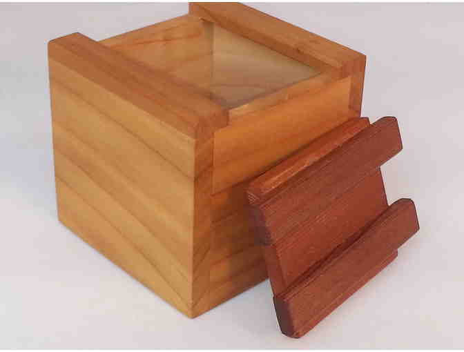 Handmade Cherry & Redwood Jewelry Box