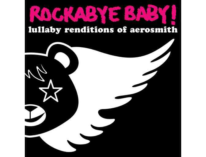 4 Rockabye Baby Lullaby CDs & Onesie Gift Set