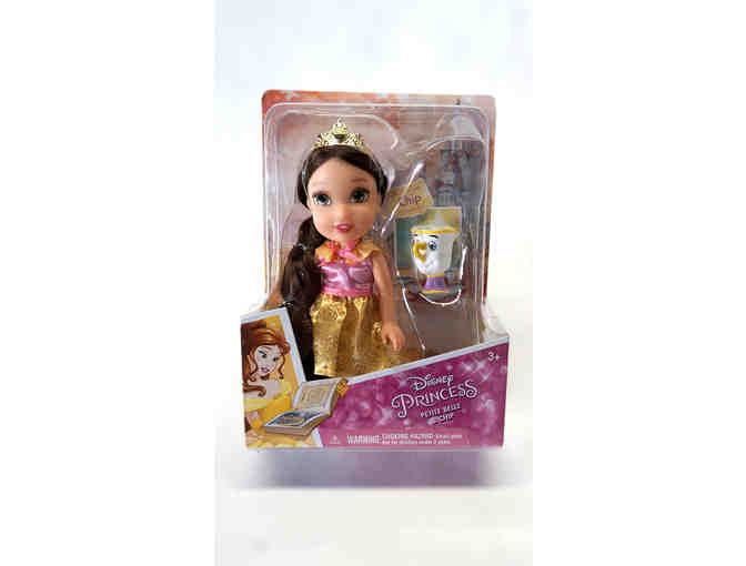 Disney Princess Style Makeup Travel Tote+Light Up Play Watch+Petite Belle & Chip Set