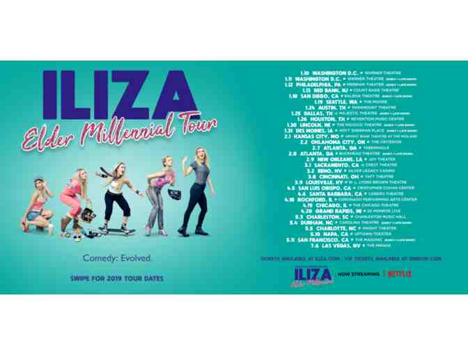 2 VIP Tickets Including Meet and Greet to see lliza Shlesinger