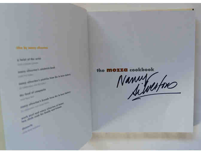THE MOZZA COOKBOOK autographed by Osteria MOZZA Chef Nancy Silverton