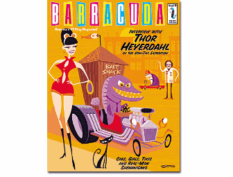 Barracuda Magazine - Pin Up Girls & Kustom Kulture -4 Issues