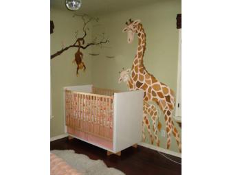 One-of-a-kind custom mural for baby/kid's room!